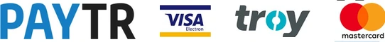 PayTR güvenli ödeme: Visa, Troy, Mastercard