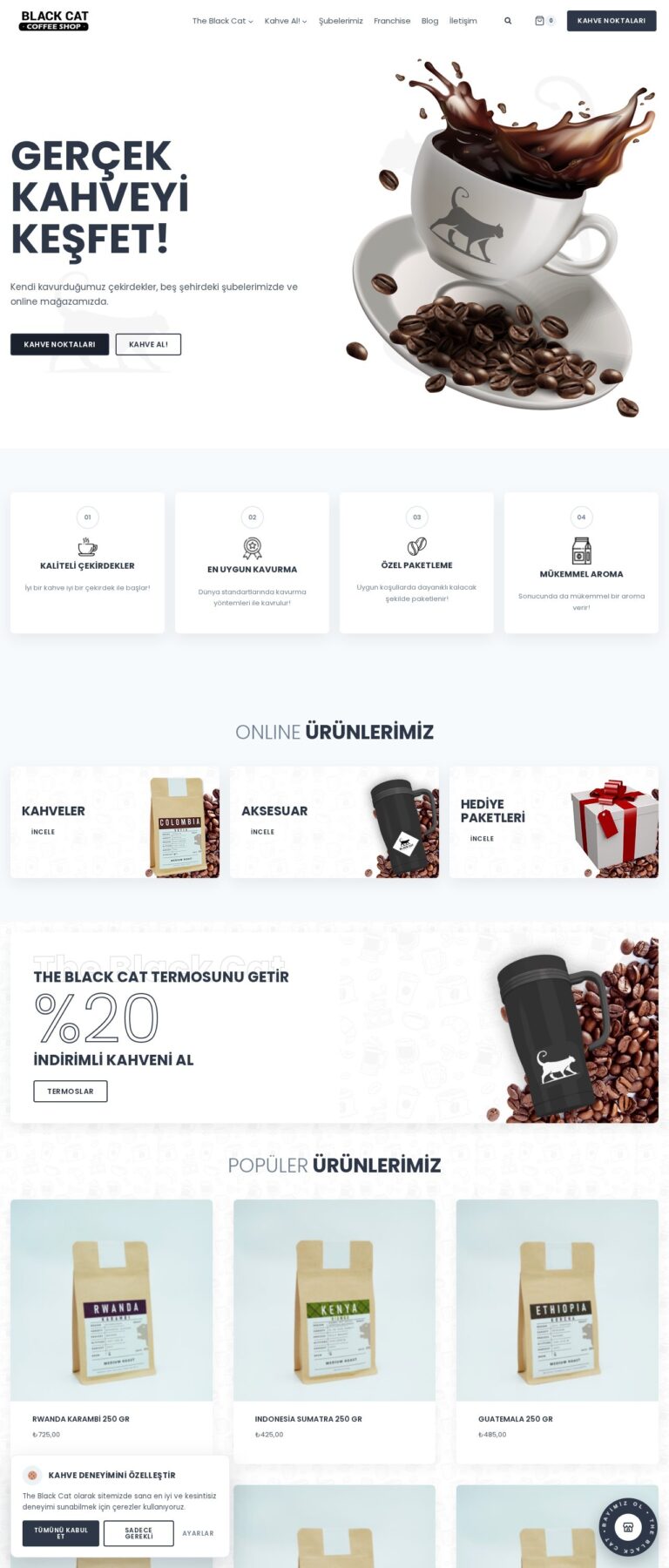 The Black Cat Coffee Shop